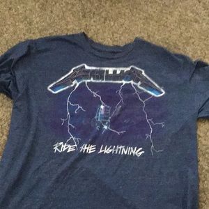 Metallica ride the lightning t-shirt